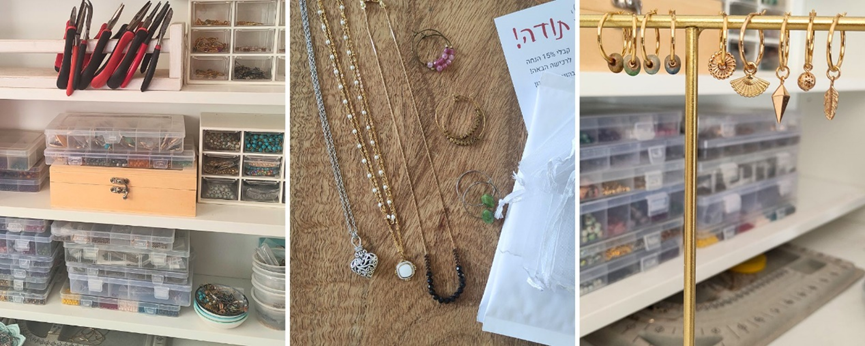 שהם תכשיטים בוהמיינים - הצצה לתהליך עיצוב תכשיטים